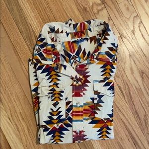 Kavu Aztec button down